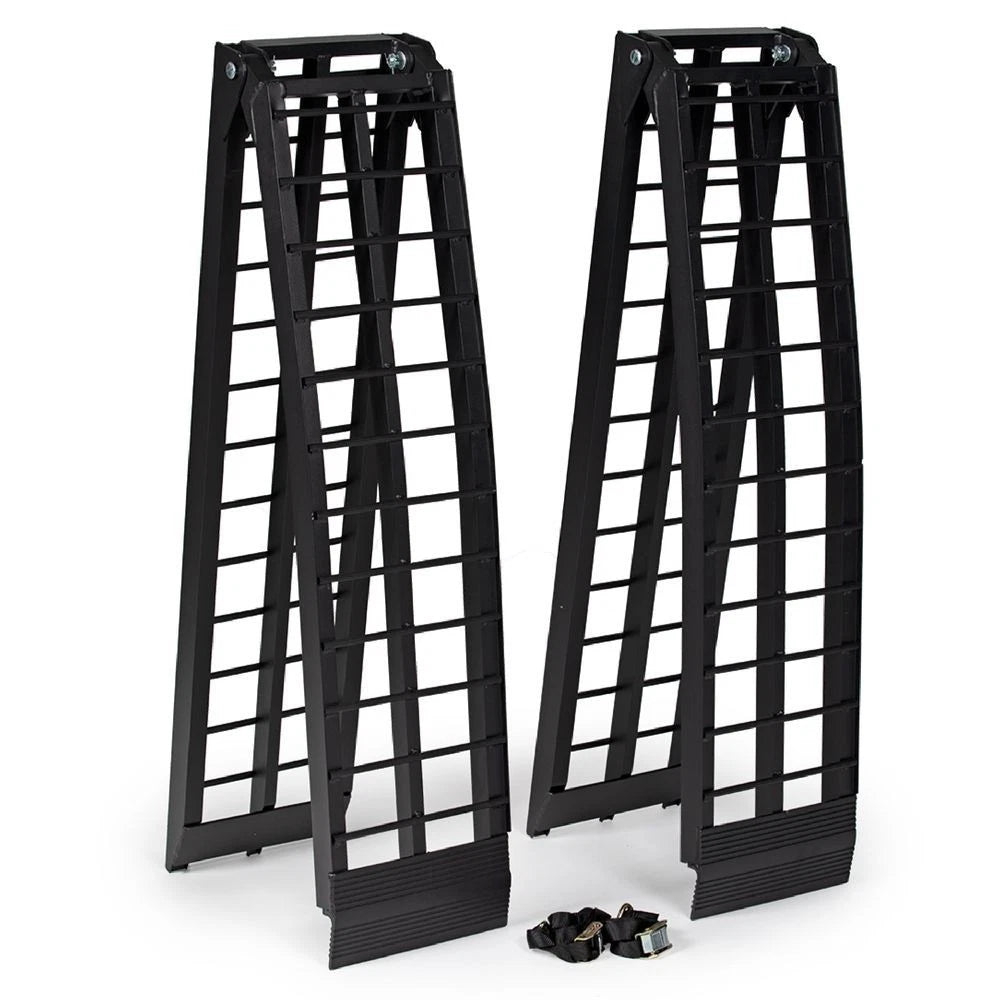 Titan Ramps 7' 10" Arched Folding ATV Loading Ramps (1,200 lb Capacity)