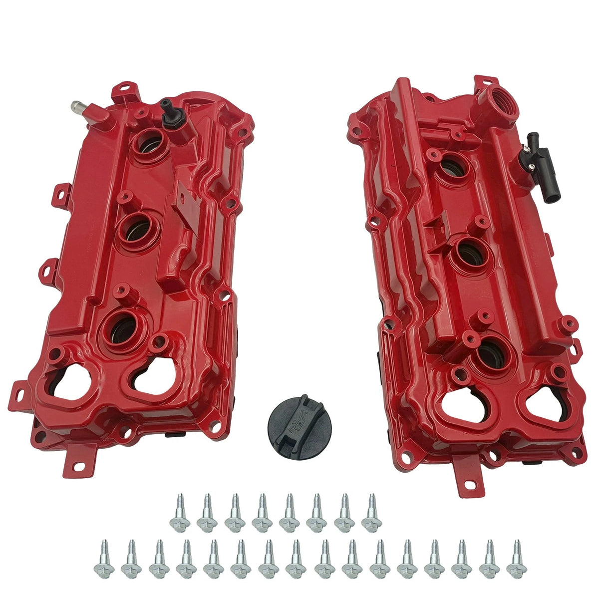 Aluminum Red Valve Covers 132649N00A for Infiniti QX60 (2015–2016) & Nissan Maxima (2009–2020)