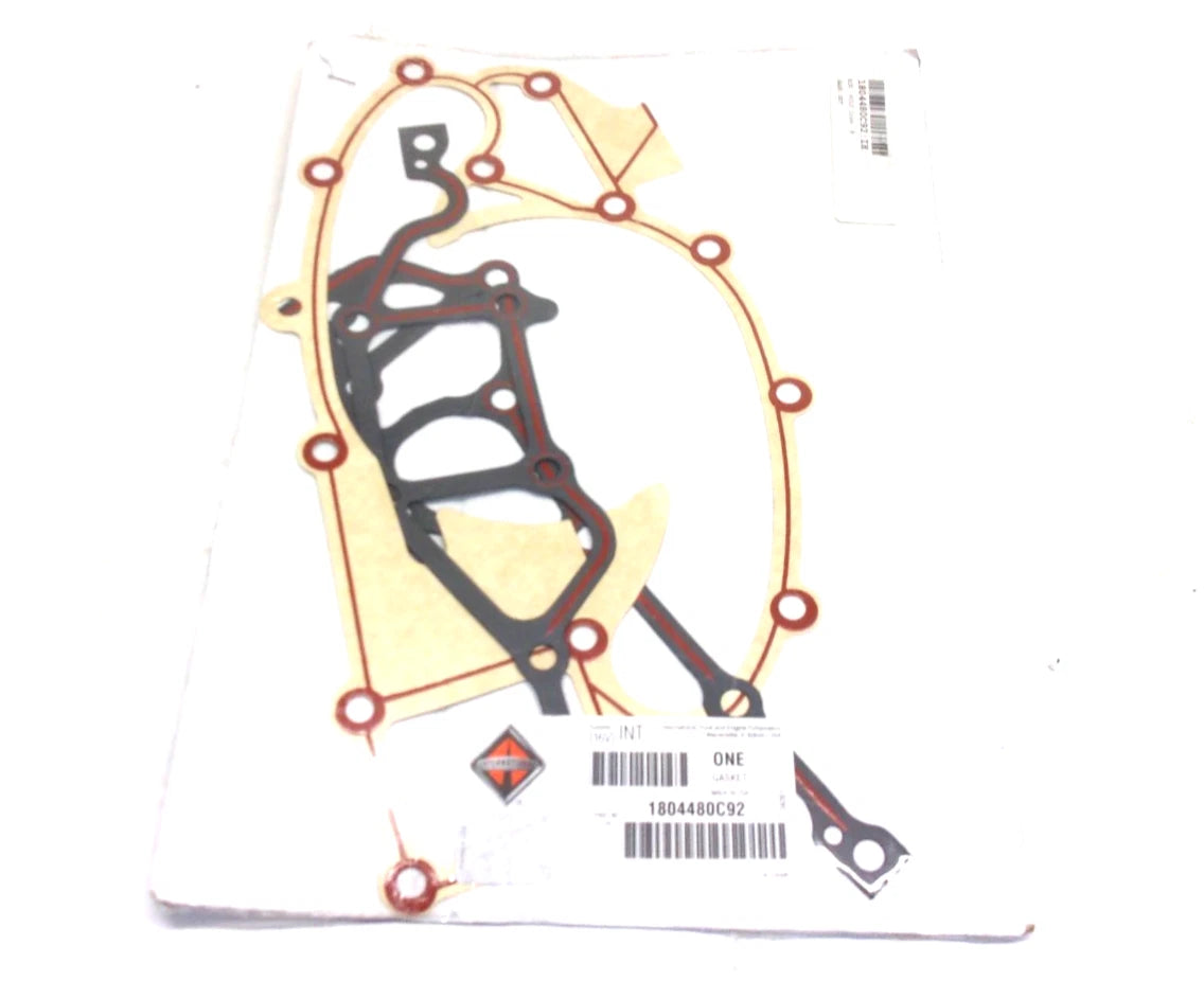 OEM Cylinder Front Cover with Pump Gasket Kit for International (1804480C92)