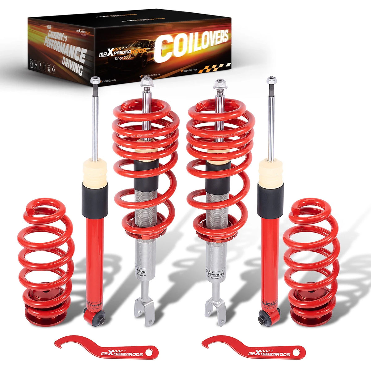 Coilovers Lowering Kit for Audi A4 (B6 B7) FWD/Quattro (2000–2009)