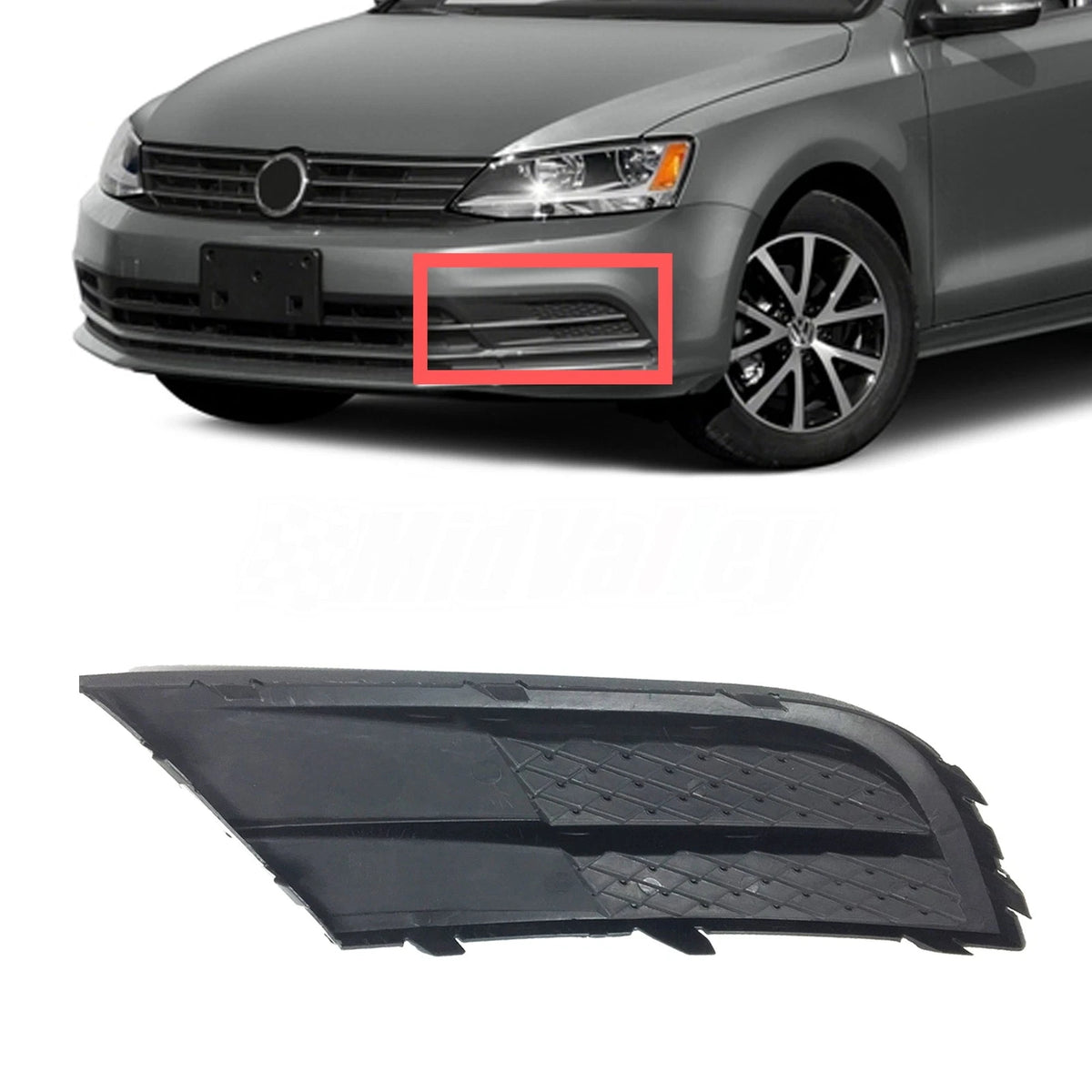 Fog Light Cover Driver Side for Volkswagen Jetta (2015–2016) 5C6853665H
