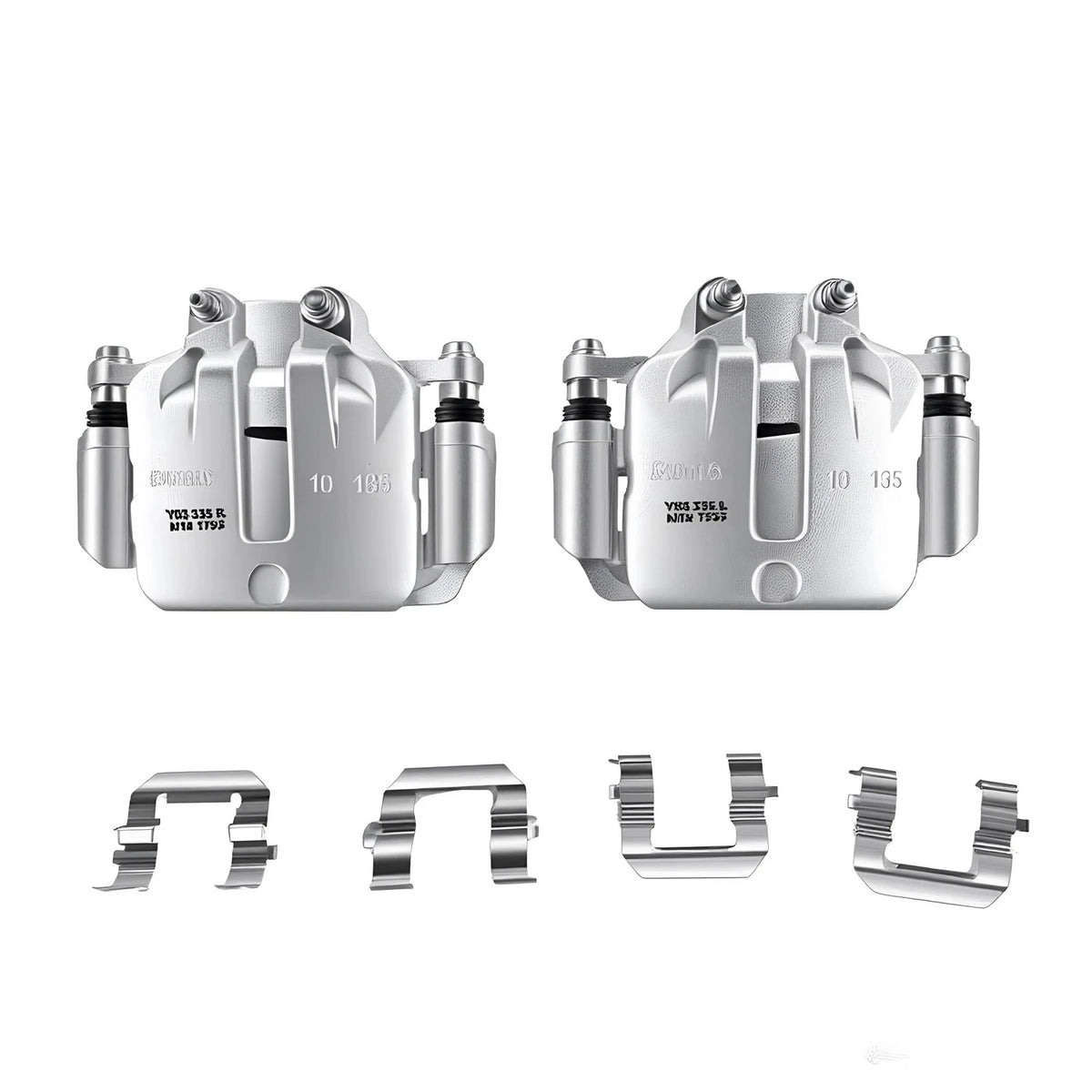 2X Front Brake Calipers w/ Bracket for Chevrolet Malibu Limited Buick Regal (2014–2016)