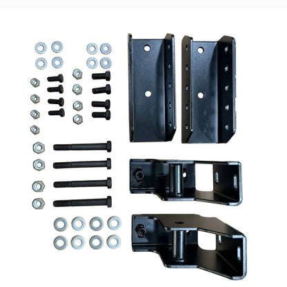 Adjustable Rear Shackle Relocation Lift Kit 1-2" for Jeep Cherokee XJ (1984–2001)