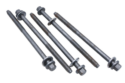 Set of 10 Hex Flange Head Bolts & Washers M14-1.75 x 205mm
