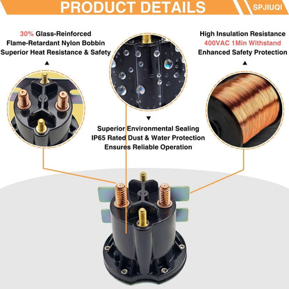 48V Solenoid for E-Z-GO TXT Electric (2010–Present) 4-Terminals 612711