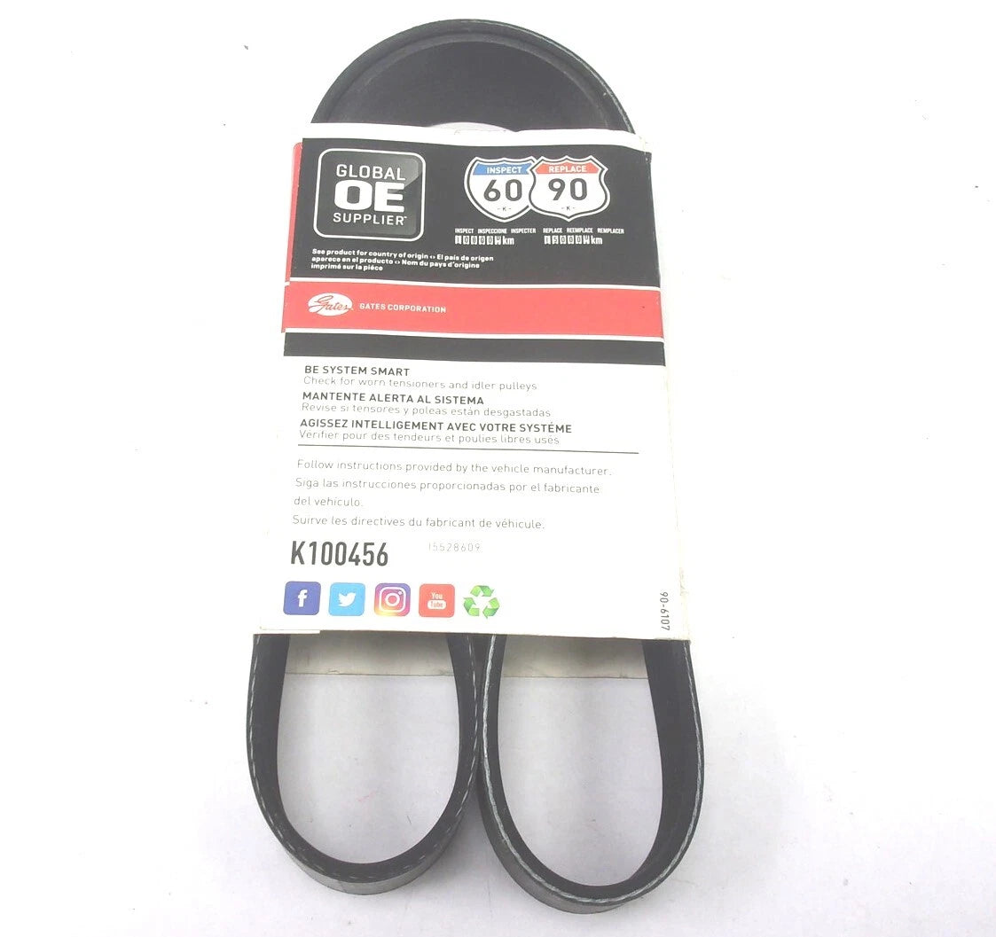 Gates Serpentine Micro-V Belt 10PK1159 for K100456 (46-1/8" X 1-3/8")
