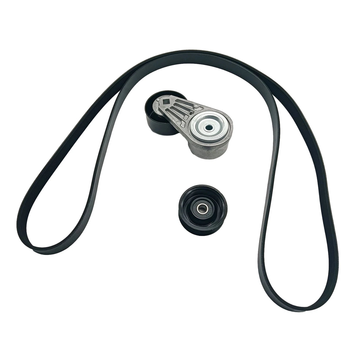 Serpentine Belt Tensioner Pulley Kit for Nissan Pathfinder NV1500 NV2500 NV3500 (2005–2021)