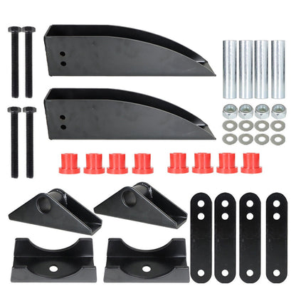 Rear Leaf Spring Relocation Pocket Set for Chevrolet Bel Air (1955–1957)