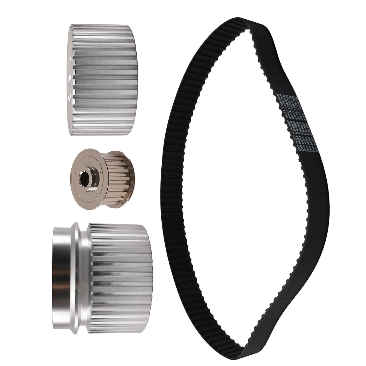 Complete Belt Drive Pulley Kit for Chevy SBC 283 305 327 350 (1960–1995)