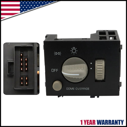 Dimmer Switch for Chevy C1500 C2500 C3500 (1990–1999) DS876 15013005