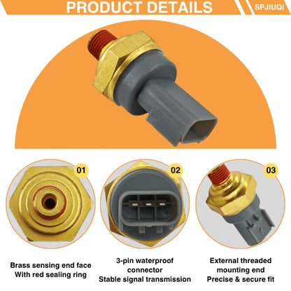 Turbo Air Boost Sensor for Detroit Diesel S60 14L (1996–2023) 23535663