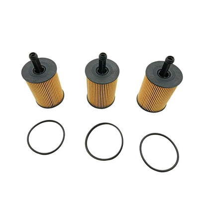 3X Engine Oil Filters for Audi A3/TT Quattro, VW Jetta, Golf, CC, Beetle (57083)
