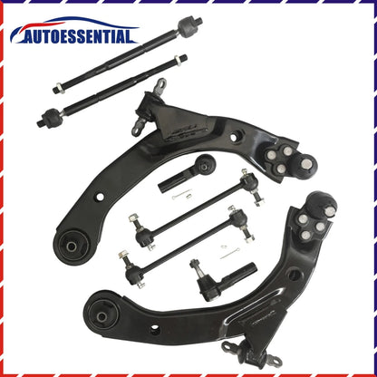 8PC Front Suspension Kit Lower Control Arms for Chevrolet Cobalt HHR (2005–2010)