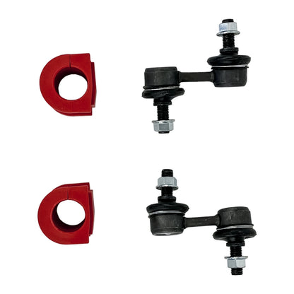 4PC Front Sway Bar Link & Bushing for Honda Civic (1997–2001) K90667 K90553