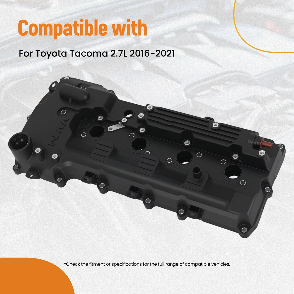 Engine Valve Cover Set for Toyota Tacoma 2.7L I4 DOHC (2016–2021) 1120175080