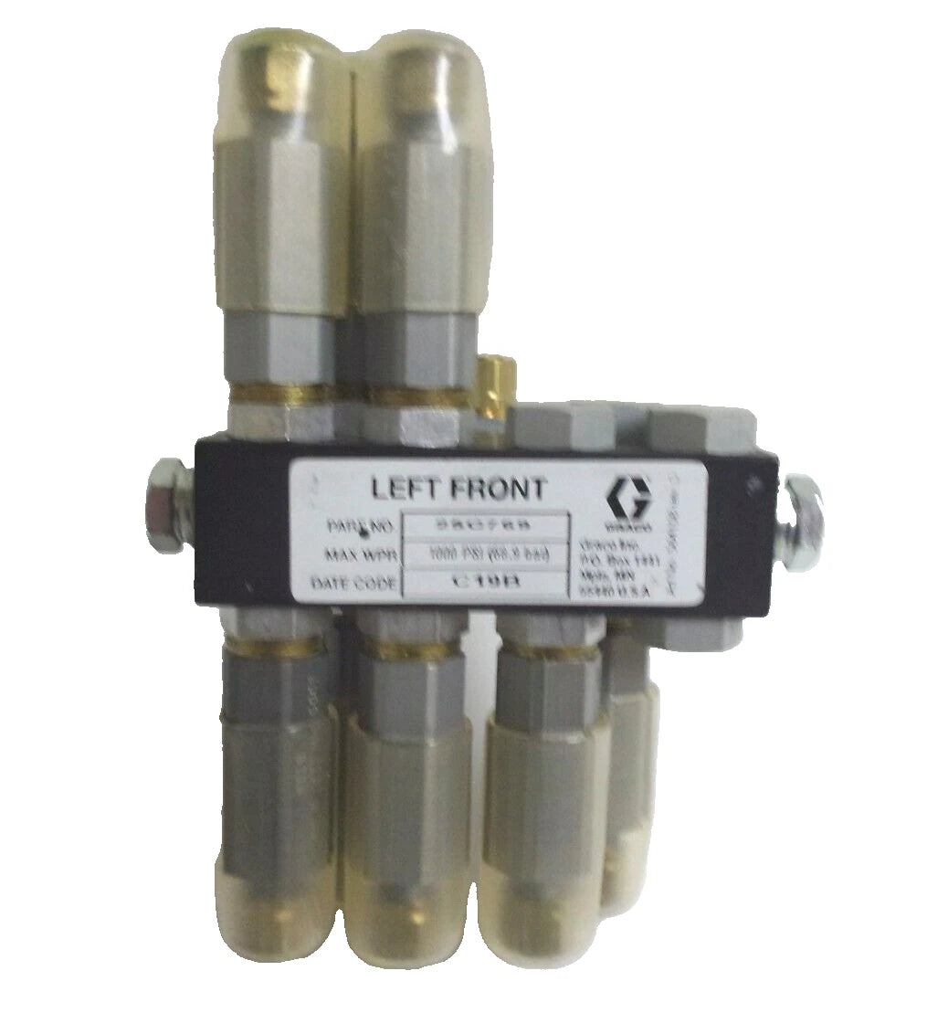 25C769 Graco Left Front 8 Port Module Valve for