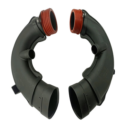 2X Engine Turbo Intake Hose for BMW F01 F10 F12 (2008–2017) 13717577451 13717577452