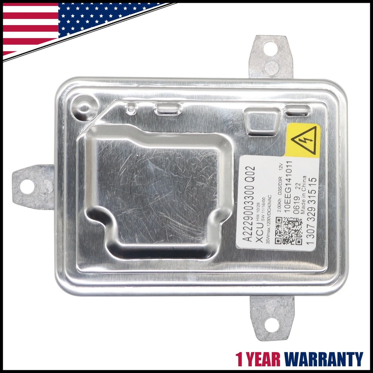 HID Xenon Headlight Ballast Control Module for BMW X3 X4 X5 X6 (2011–2019) 63117317408