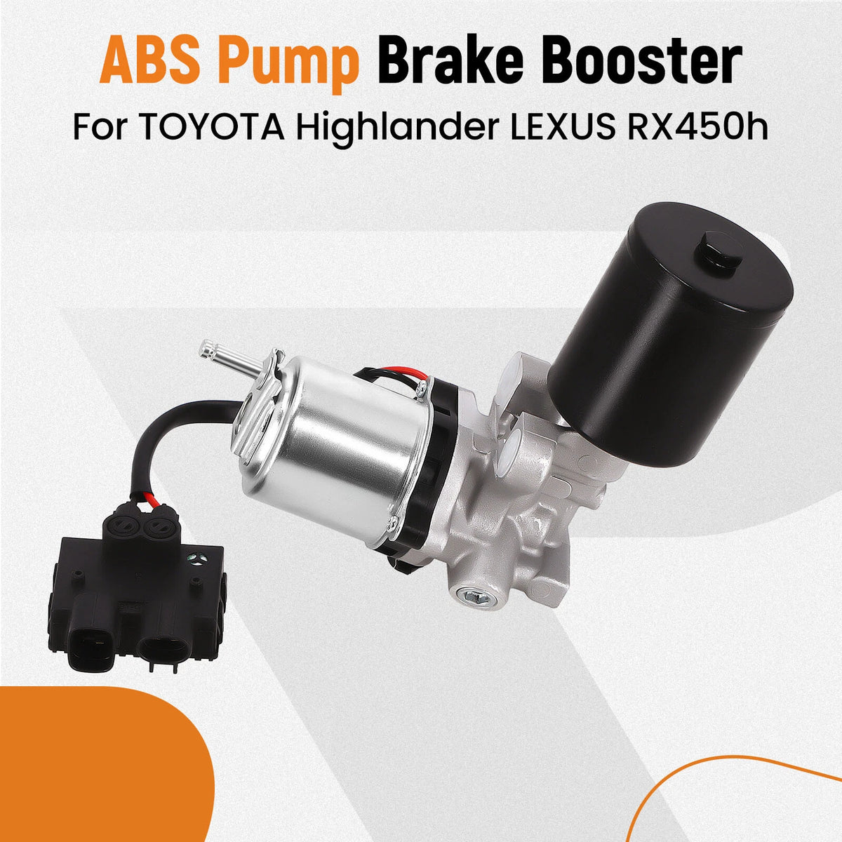 ABS Brake Booster Pump Assembly for Toyota Highlander, Lexus RX450h (2001–2023) 47070-48020