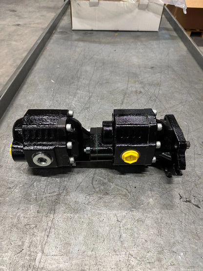 21.5 GPM Hydraulic Gear Tandem Pump for BD (SAE-B 13T, 4 Port, 1" NPT)