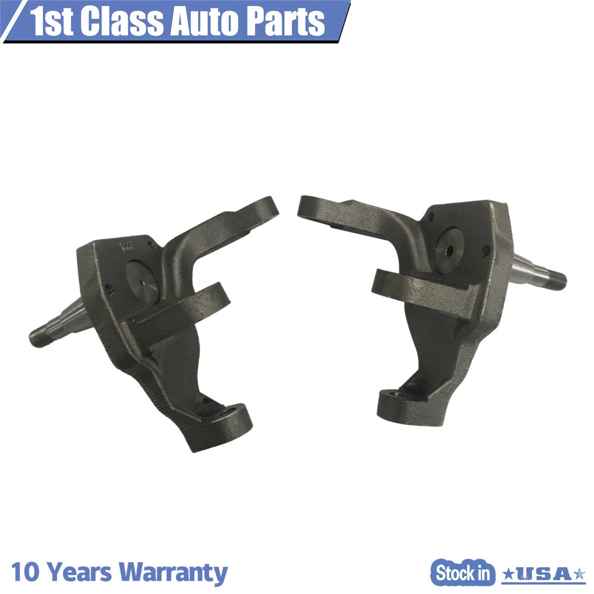 2X 2-1/2" Drop Spindles for VW Bug (1966–1976) 22-2859