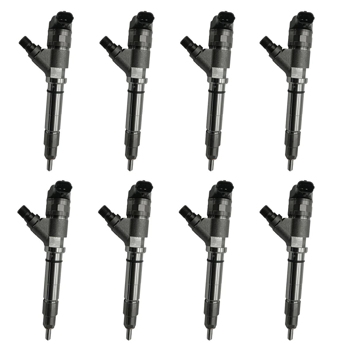Set of 8 Fuel Injectors for GMC Chevy 2500 3500 4500 (2007–2010) 6.6L LMM Duramax
