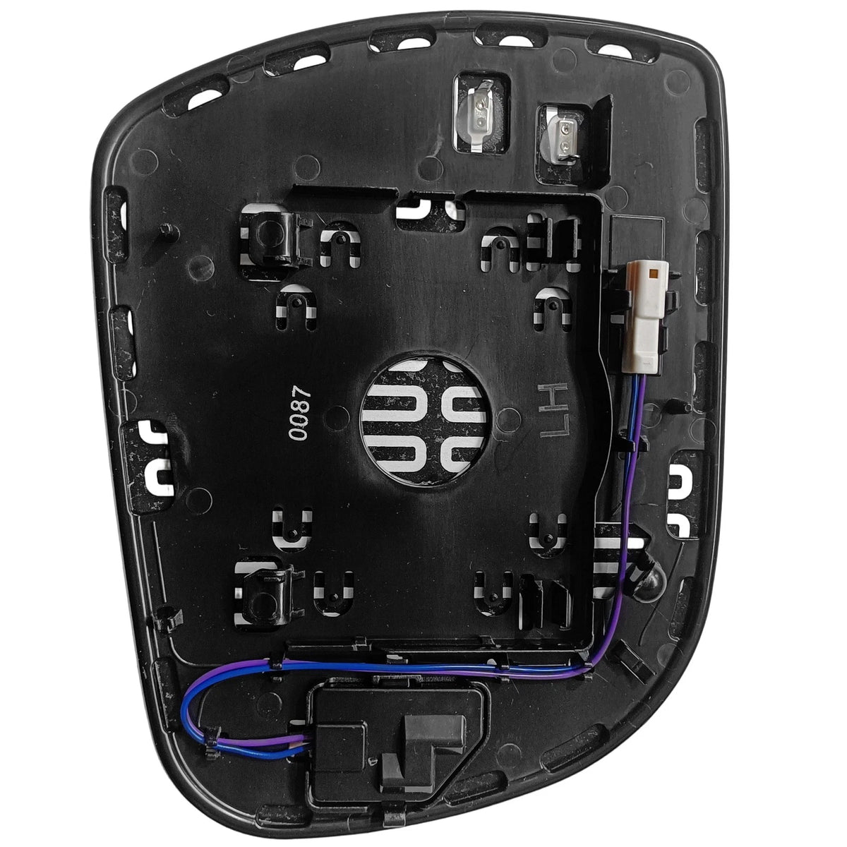 Driver Side Mirror Glass Assembly for Toyota Sienna (2011–2020) Heated, Blind Spot
