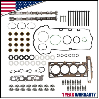 Camshaft Lifters Rockers Head Gaskets Kit for Chevrolet Equinox GMC Terrain (2010–2017)