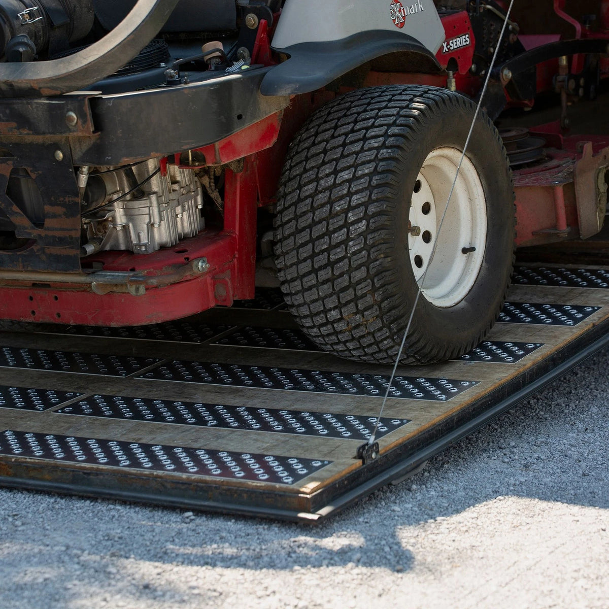 HD Ramps 30" x 6" Trailer Traction Tread with Circle Punch Plate
