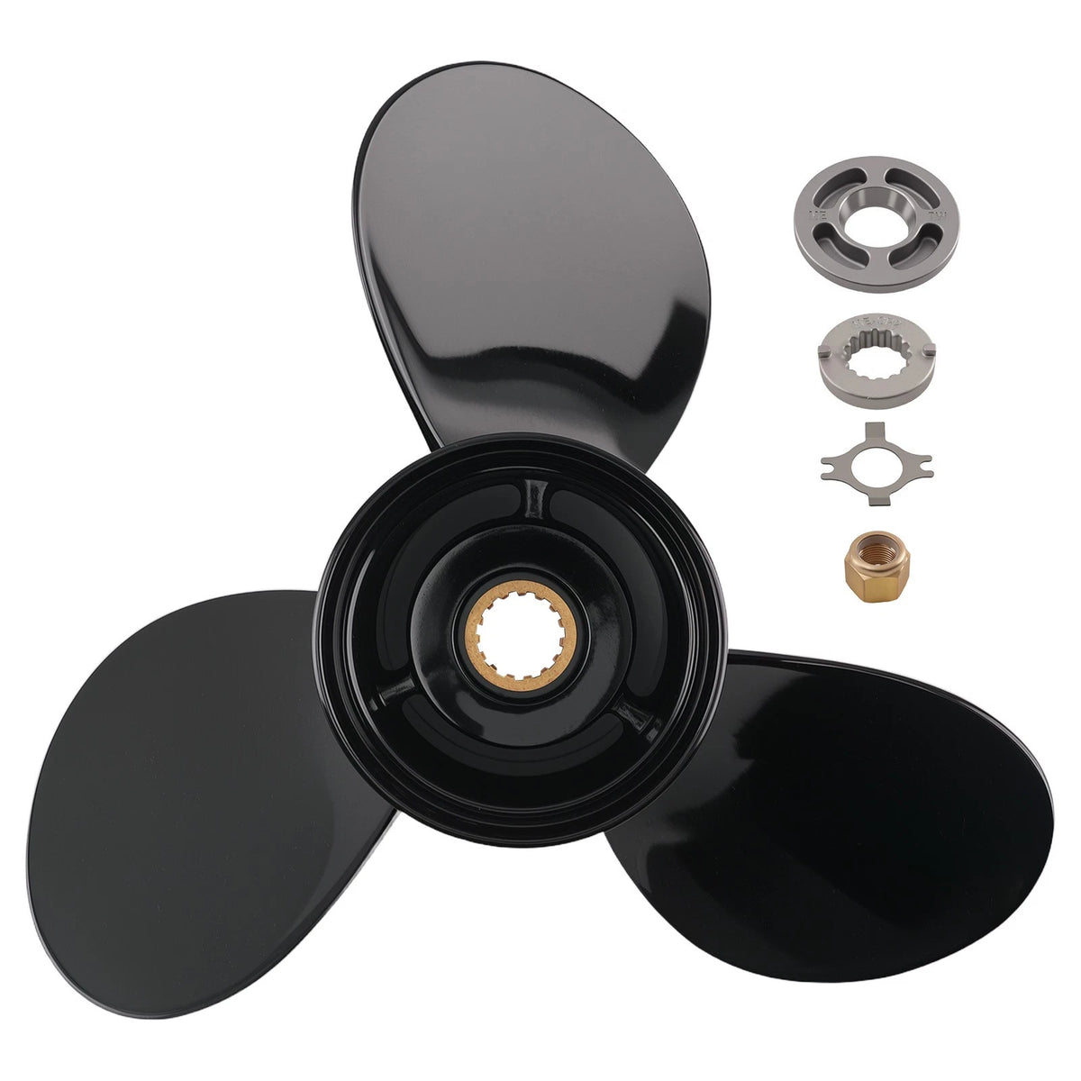 3 Blade Propeller 12.75x21 for Mercury Outboard 75/90/115HP (N/A) 48-77348A45