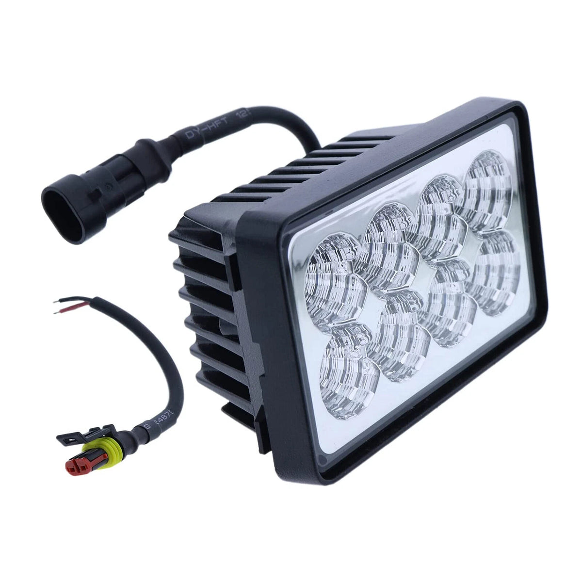 LED Headlight 222004A2 for Case 40XT 410 420 430 440CT 445 450CT 465 60XT 70XT (–)