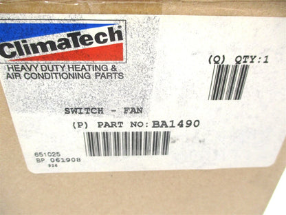 Climatech Fan Switch for (BA1490, 2112009, A22-30930-002)