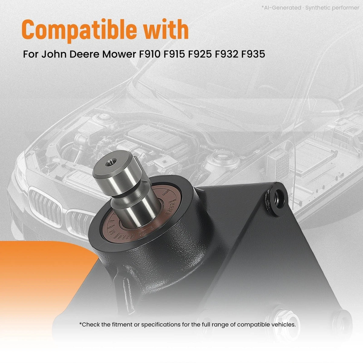Deck Transmission Gearbox for John Deere F910 F915 F925 F932 F935 (1990–2000)