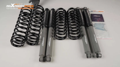 2.5" Lift Kit for Jeep Wrangler JK 4WD (2007–2018) Coil Springs + Shocks