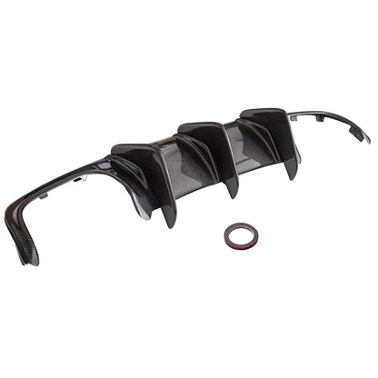 Carbon Fiber Rear Diffuser for Mercedes-Benz W204 C63 AMG (2008–2011)