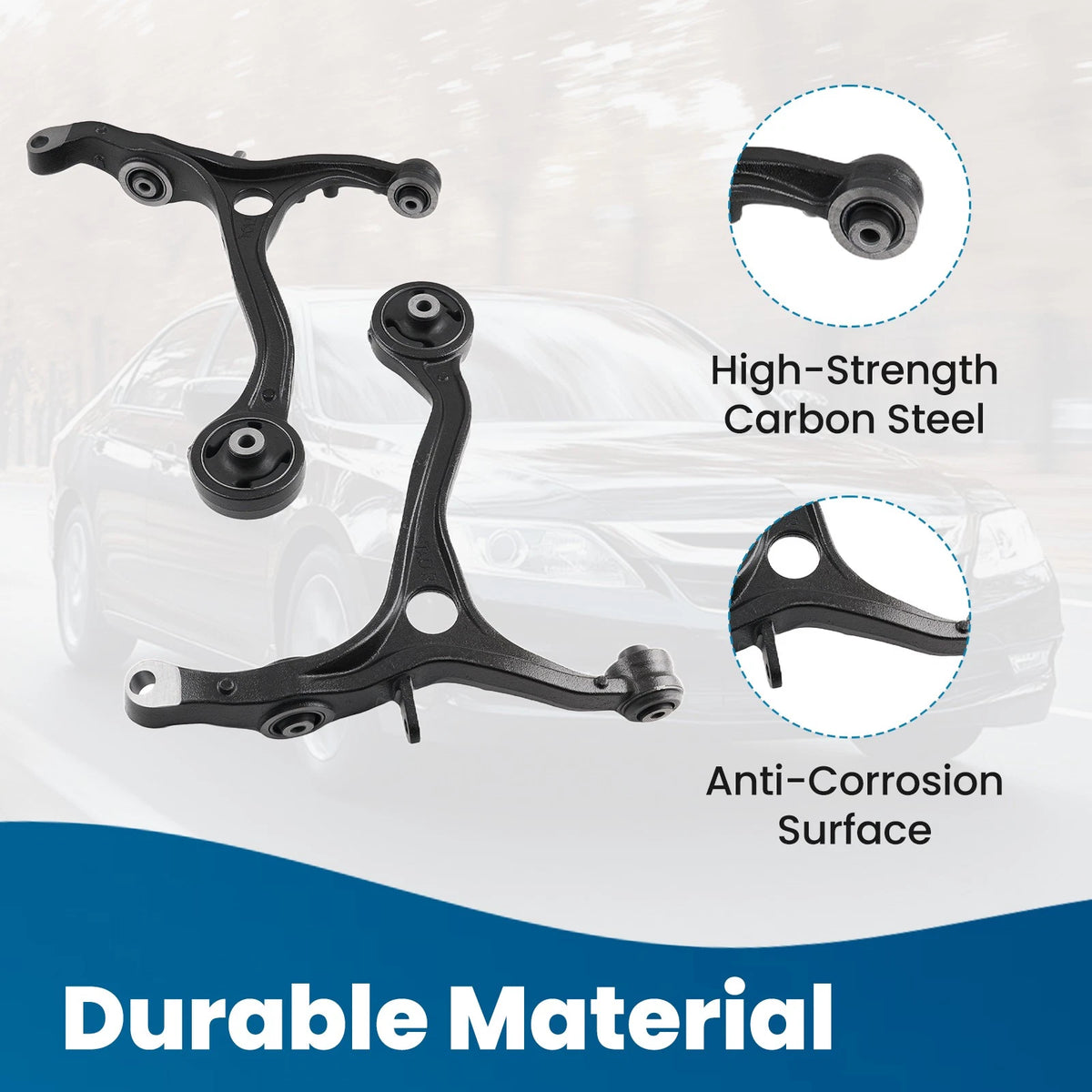 Control Arm & Sway Bar Link Set for Honda Accord (2008–2012)