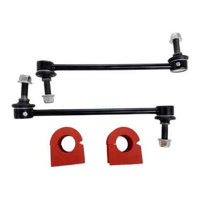 Set of 4 Front Sway Bar Links & Bushings for Ford Mustang (2005–2010)