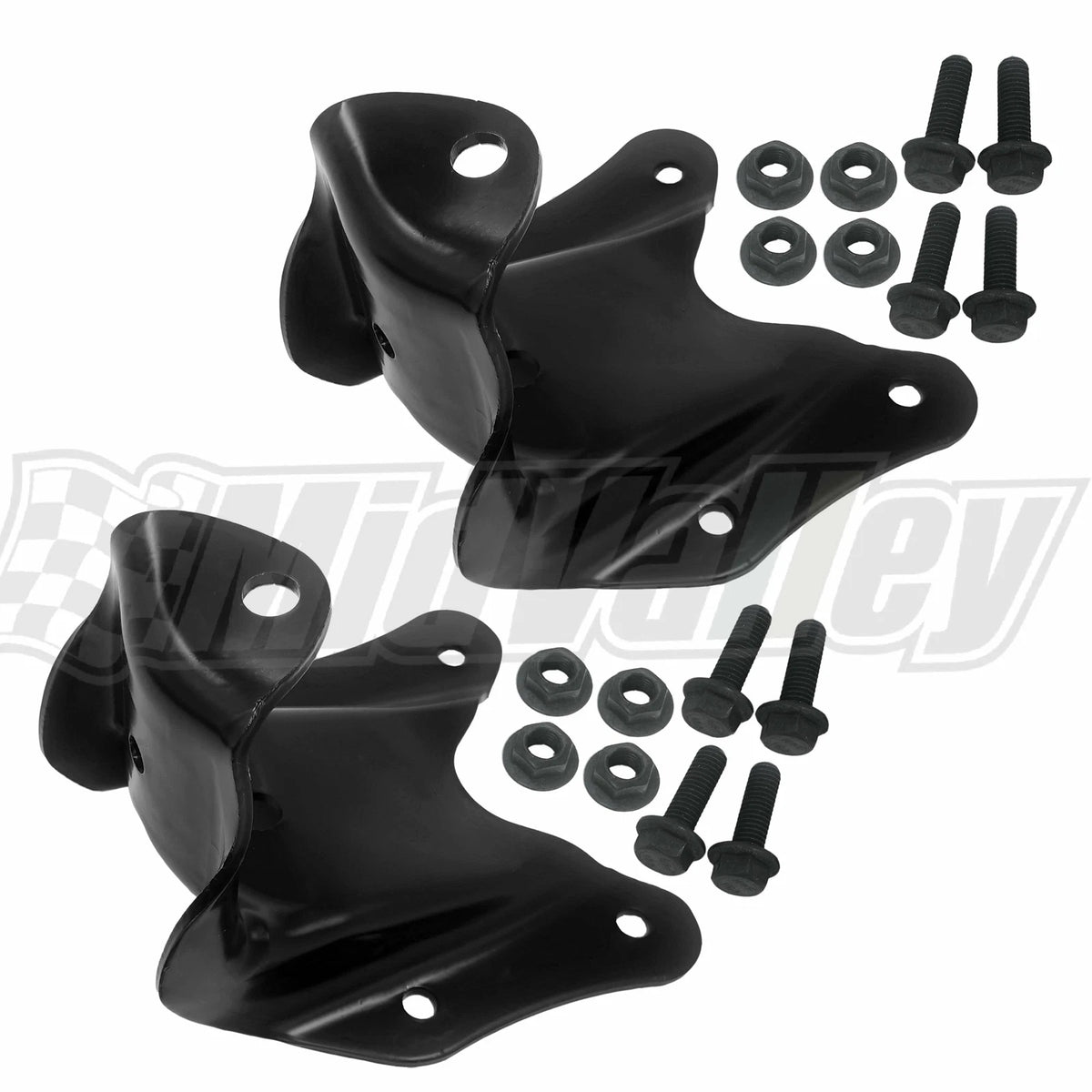 2X Leaf Spring Rear Shackle Hanger Bracket for Ford F150 F250 F350 (1997–2003)