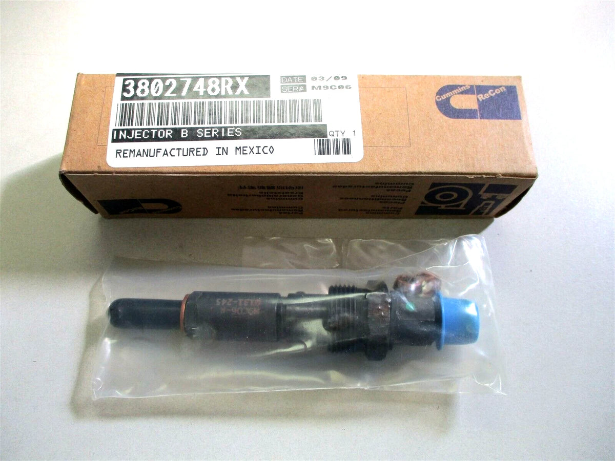 Genuine Cummins B Series Fuel Injector 14mm 7mm EF 3802748RX