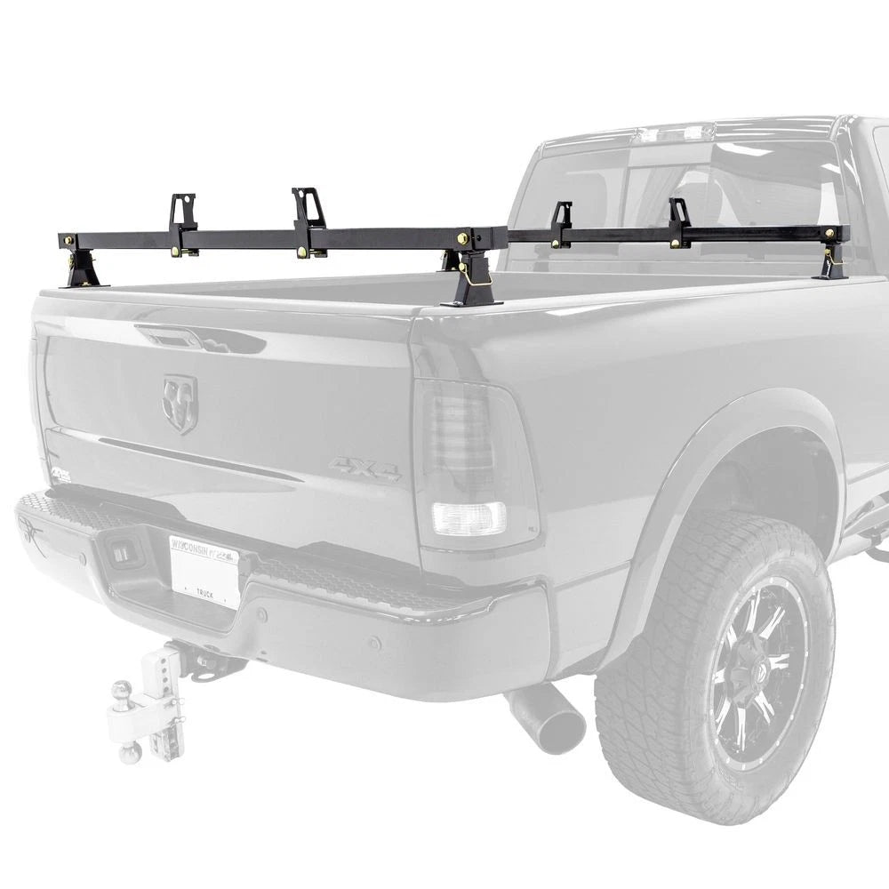 2X Rear Bar for Universal Steel Truck Bed (Pack of 2)