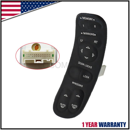 Master Power Window Switch for Chevrolet C5 Corvette (1997–2004)