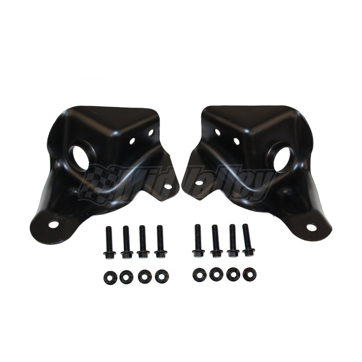 Set of 2 Suspension Radius Arm Brackets for Ford Bronco F100 F150 (1970–1996)