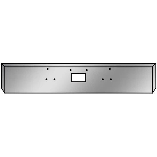 20 Inch Texas Bumper with Mounting & Tow Holes for Peterbilt