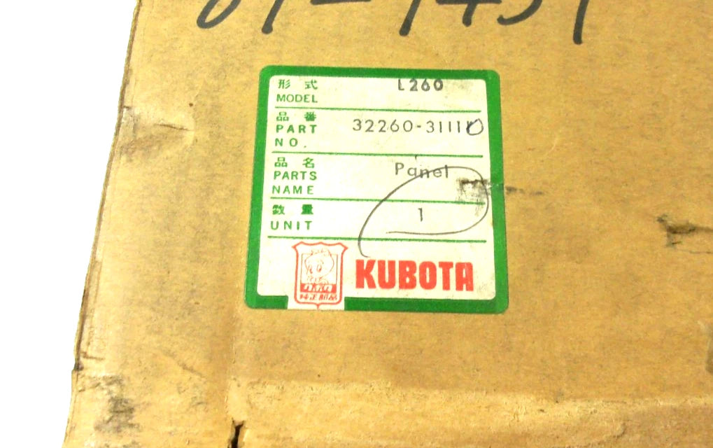 Instrument Panel Cover for Kubota L260P (OEM 32260-31110)
