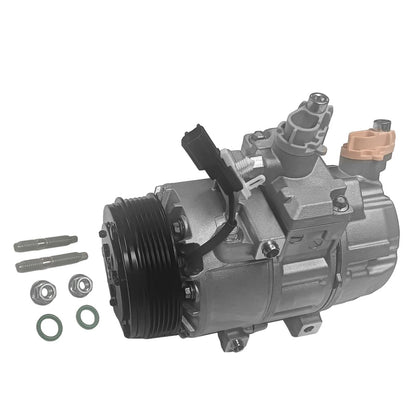 AC Compressor w/6-Groove Pulley for Ford F-250 F-350 Super Duty (2020–2022) CO11780C