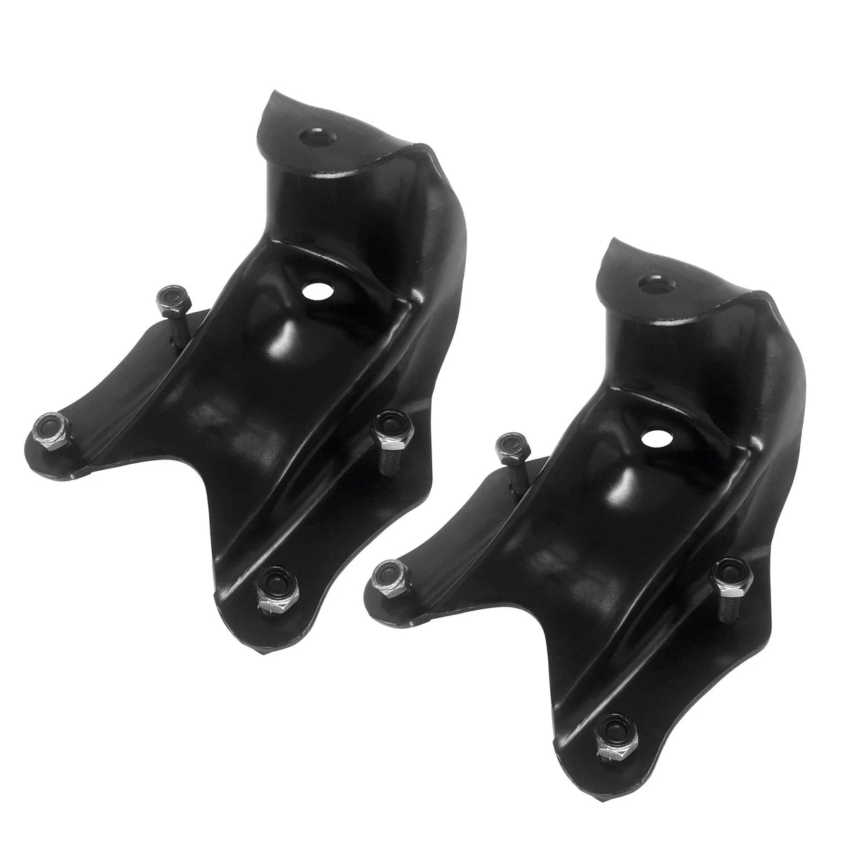 2X Rear Leaf Spring Shackle Bracket Kit for Ford F150 E150 E250 (1986–2007)