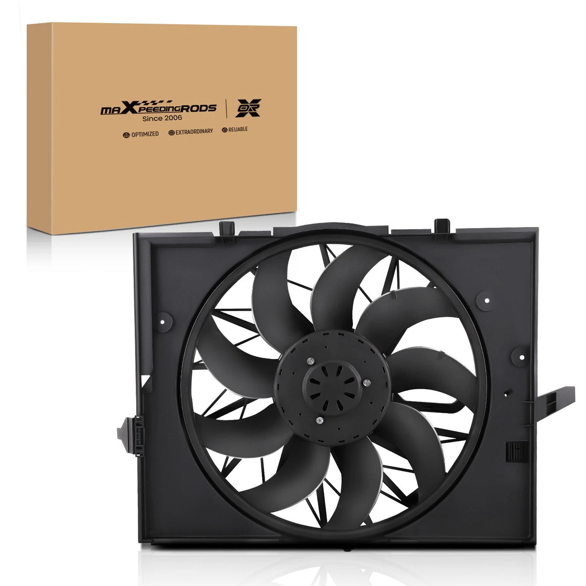 Radiator Cooling Fan for BMW 525i/530i/750i/750Li (2004–2009) 17427543282 621-211