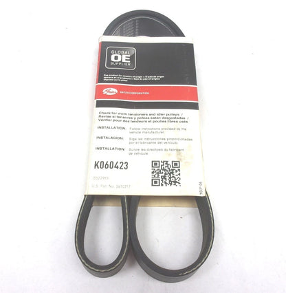 Gates Serpentine Micro-V Belt 6PK1076 for
