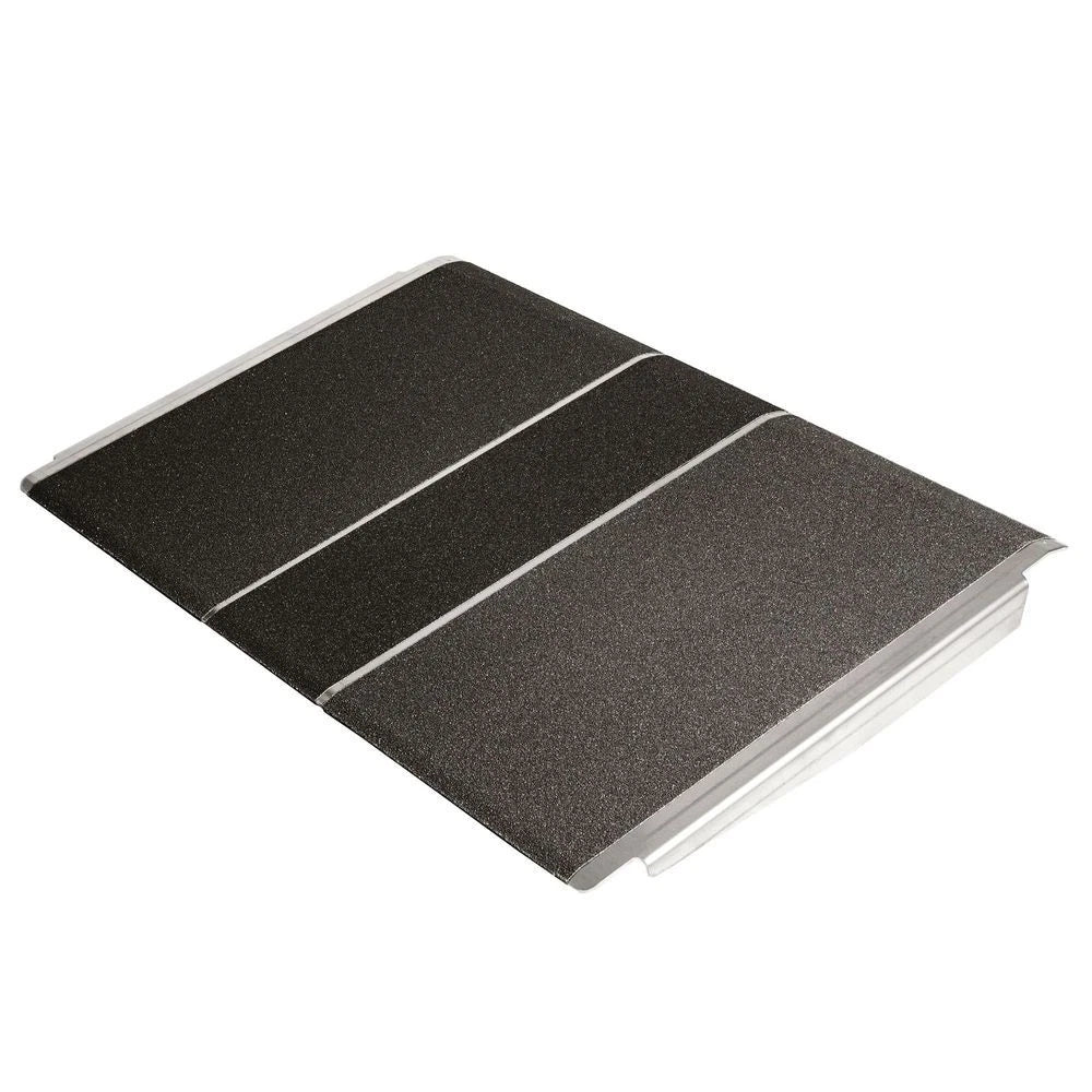 4" High, 36" Wide Solid Aluminum Mobility Threshold Ramp