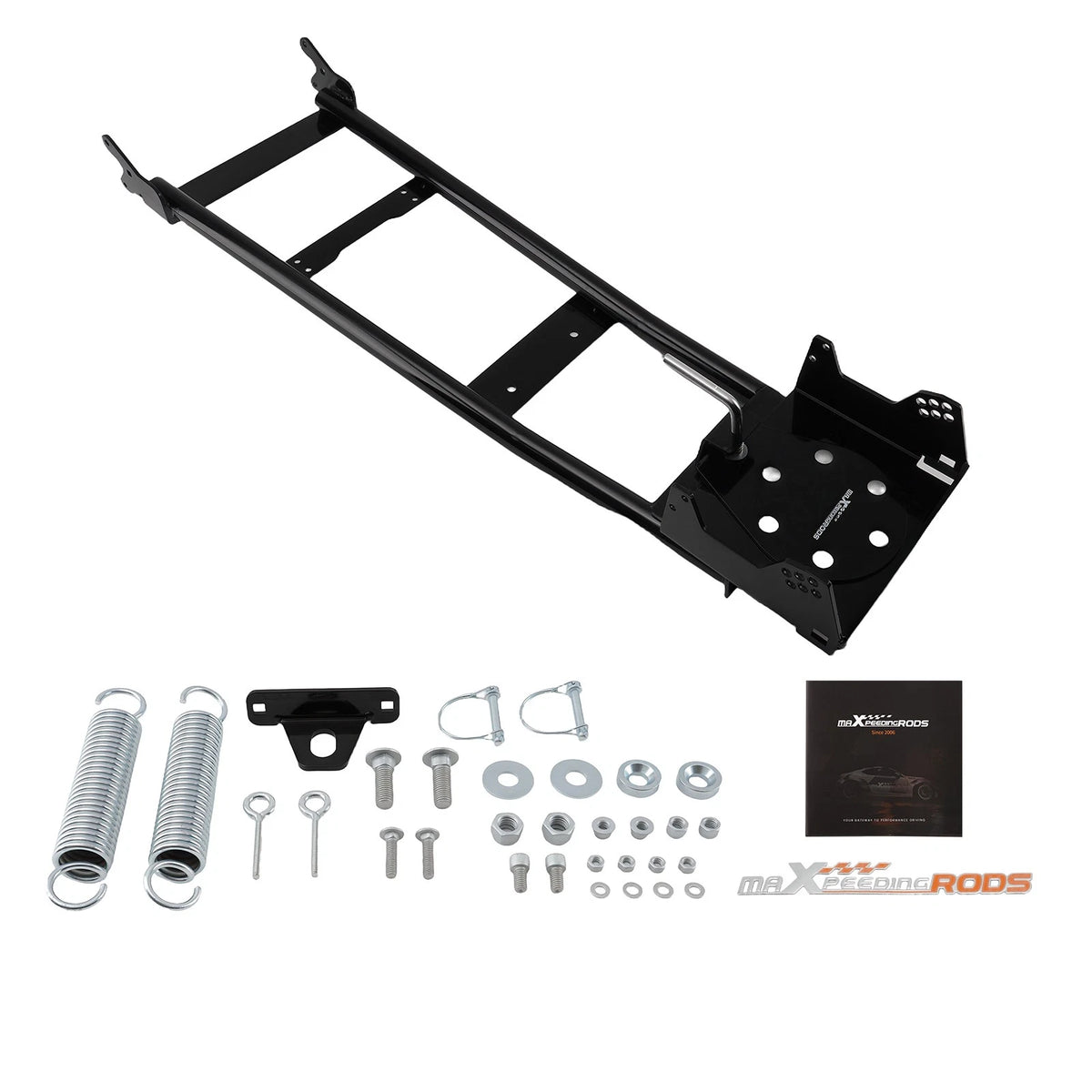 Plow Mount Bracket for Arctic Cat ATV (2002–2017) - Black Powder Coated Steel